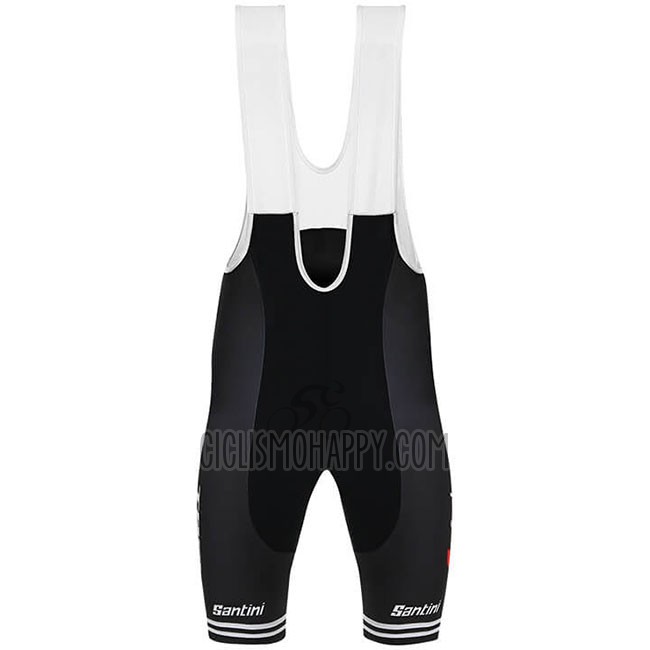 Trek Segafredo Cycling Jersey Bib Short 2019 Short Sleeve Red White